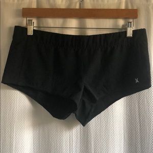 Hurley Black Board Shorts - Large